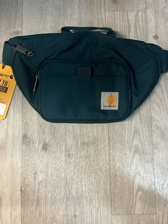 Carhartt Handbags - Carhartt Dark Green Waist Pack with Front Pocket